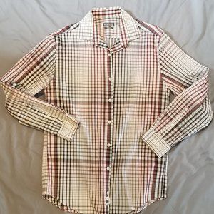 Men's Modern Button Down Shirt - M